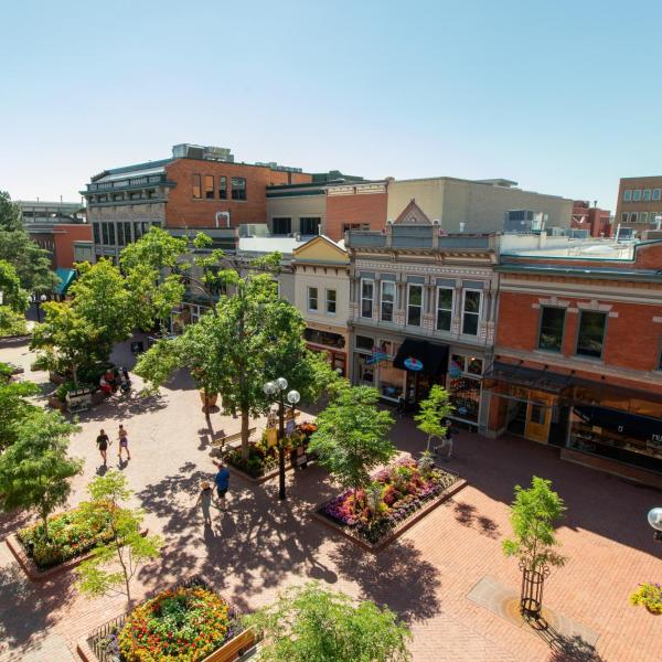 Pearl Street in Boulder