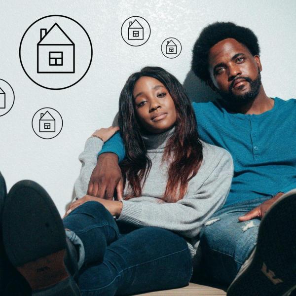 Couple considering housing options.