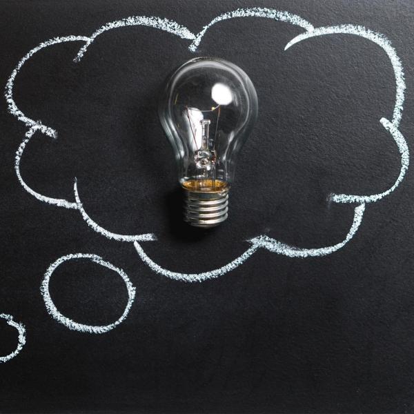 A stock image of a light bulb representing an idea