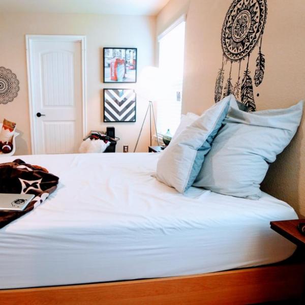 empty bed