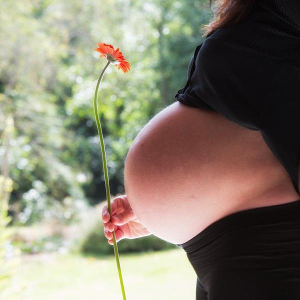 Pregnant belly