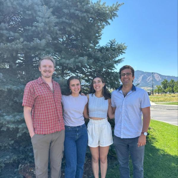 team of students from the Masters of the Environment program