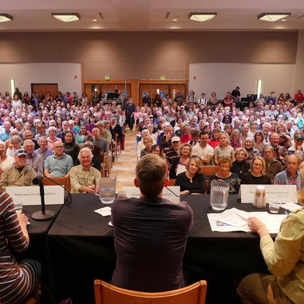 keynote panel at the 2019 Conference on World Affairs