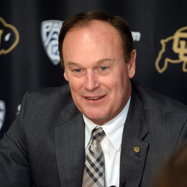 Rick George addressing a roundtable audience