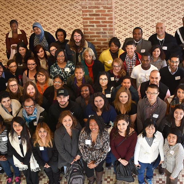 A group of COSI scholarship recipients