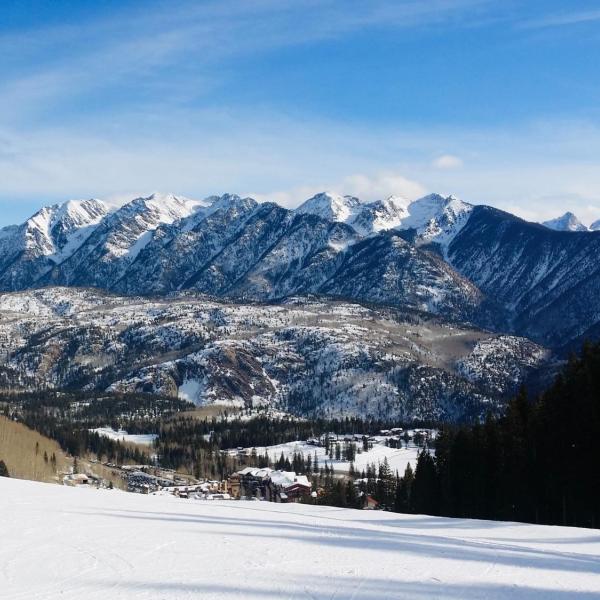 snowy mountains