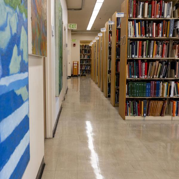 a campus library