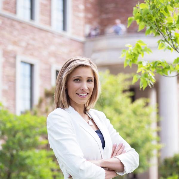 Stefanie Johnson, new director of the Center for Leadership