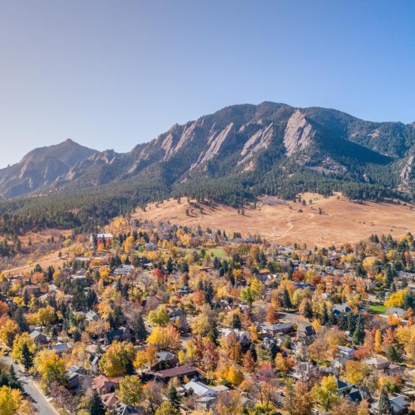 aerial view of the Hill