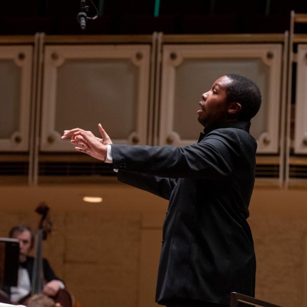 Kedrick Armstrong conducting