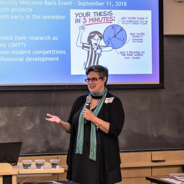 Kate Semsar at the UROP 2018 Best Practices Colloquium