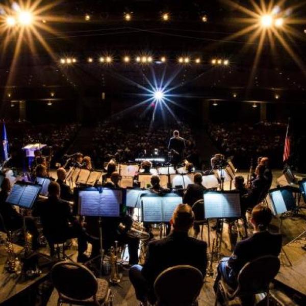 U.S. Air Force Academy Concert Band performance