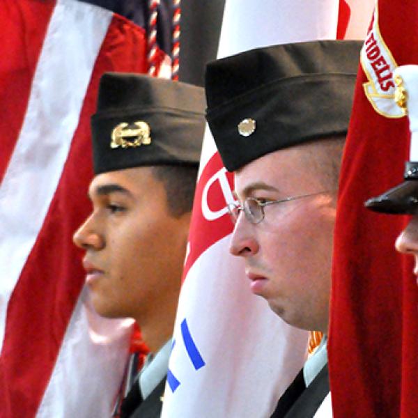 Veterans Day ceremony