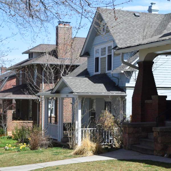 Block of houses