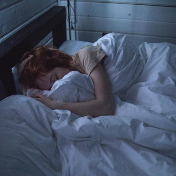 woman sleeping
