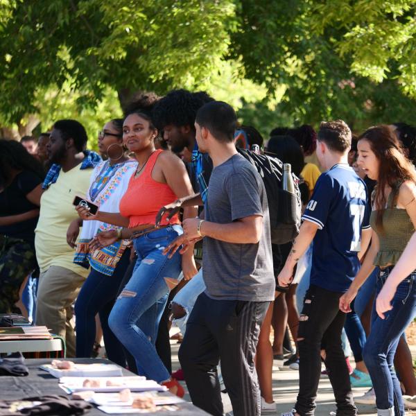 Scenes from the 2019 CUnity Fest. (Photo by Glenn Asakawa/University of Colorado)