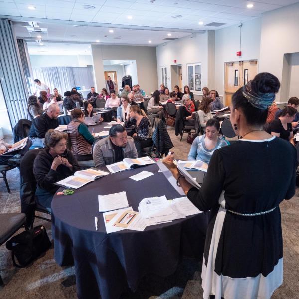 How to Conduct Inclusive Staff Hiring with Teresa Hernandez, diversity search and outreach program manager, and HR staff recruiters. Photo by Glenn Asakawa.