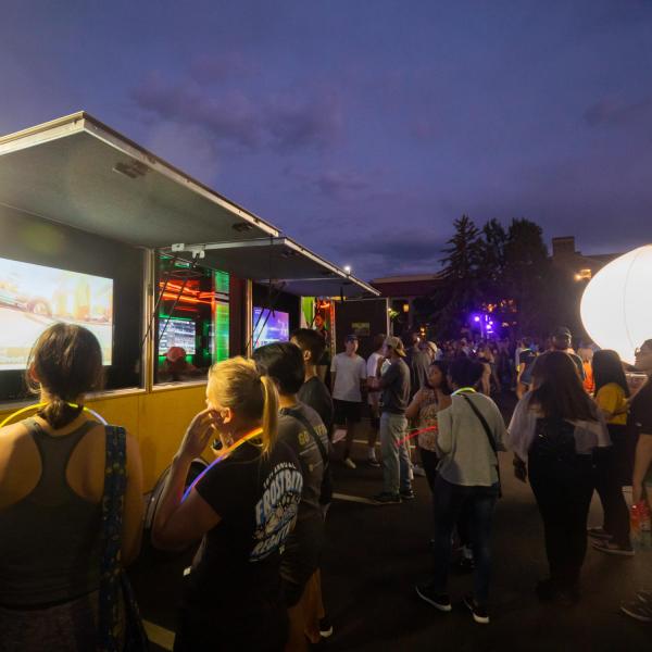 Scenes from the 2019 Black and Gold Bash. (Photo by Glenn Asakawa/University of Colorado)