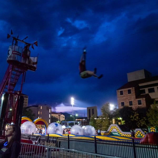 Scenes from the 2019 Black and Gold Bash. (Photo by Glenn Asakawa/University of Colorado)