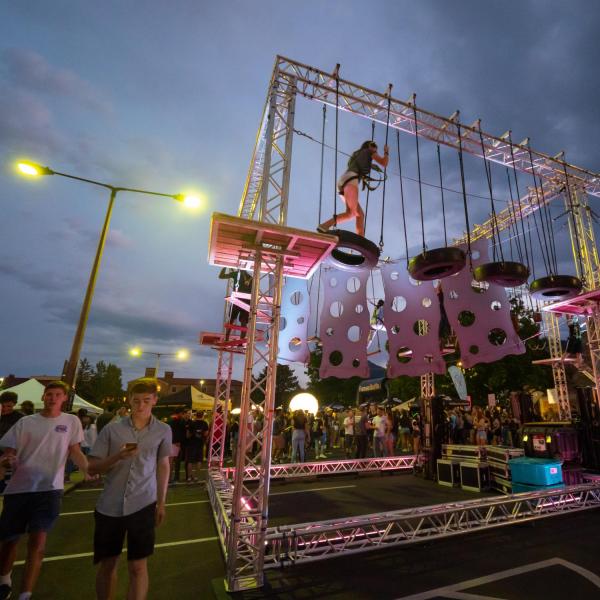 Scenes from the 2019 Black and Gold Bash. (Photo by Glenn Asakawa/University of Colorado)