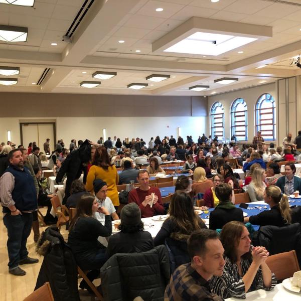 Staff were honored for their work this year during the 2019 Staff Appreciation Breakfast on Dec. 4, 2019.