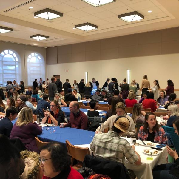 Staff were honored for their work this year during the 2019 Staff Appreciation Breakfast on Dec. 4, 2019.