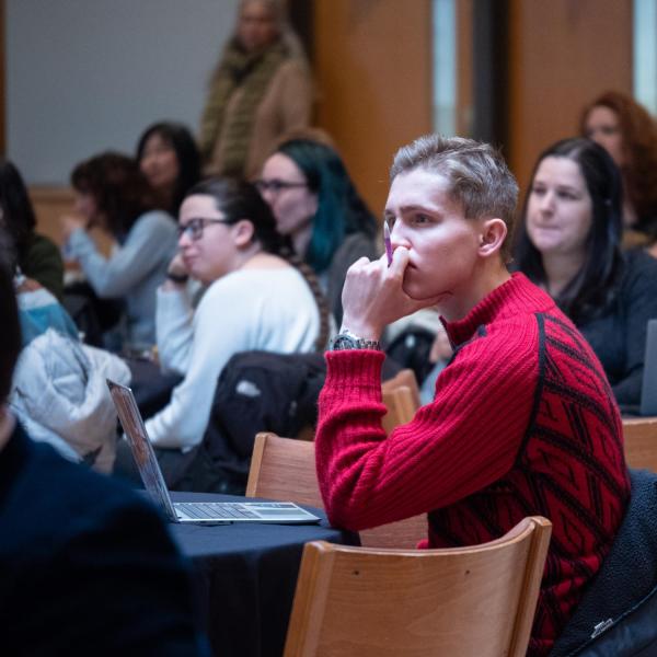 Speakers, staff and participants immerse themselves in the CU Boulder 2020 Spring Diversity Summit. (Photo by Glenn Asakawa/University of Colorado)