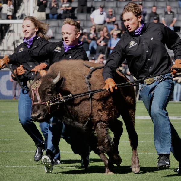 Family Weekend at CU Boulder on October 16, 2021. (Photo by Glenn Asakawa/University of Colorado)