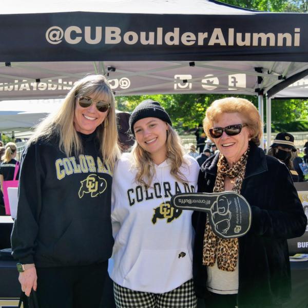 Family Weekend at CU Boulder on October 16, 2021. (Photo by Glenn Asakawa/University of Colorado)