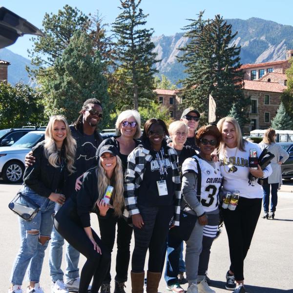 Family Weekend at CU Boulder on October 16, 2021. (Photo by Glenn Asakawa/University of Colorado)