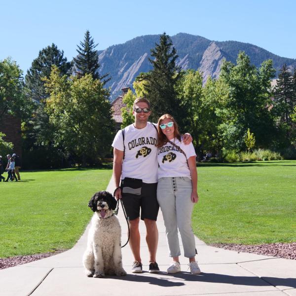 Family Weekend at CU Boulder on October 16, 2021. (Photo by Glenn Asakawa/University of Colorado)