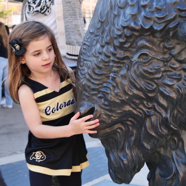 Family Weekend at CU Boulder on October 16, 2021. (Photo by Glenn Asakawa/University of Colorado)