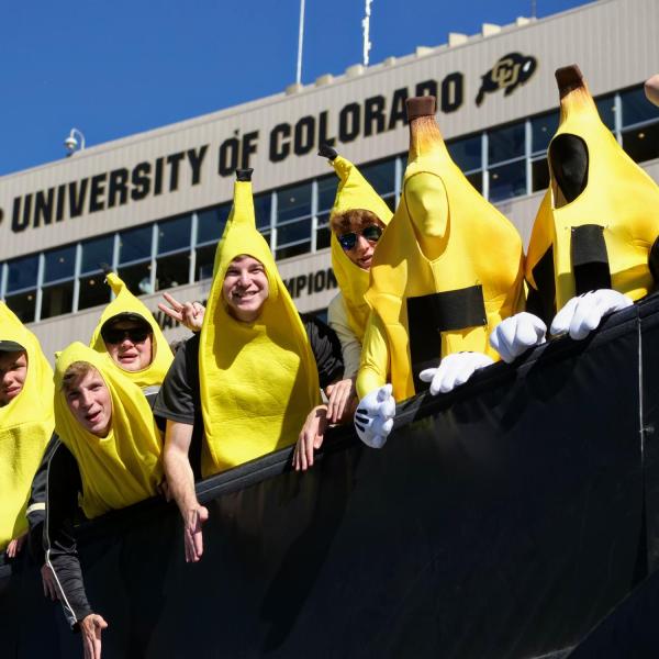 Family Weekend at CU Boulder on October 16, 2021. (Photo by Glenn Asakawa/University of Colorado)