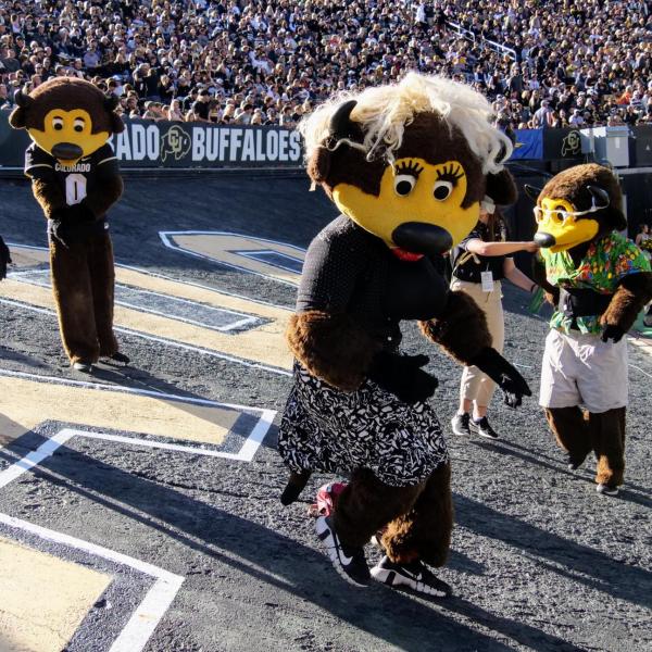 Family Weekend at CU Boulder on October 16, 2021. (Photo by Glenn Asakawa/University of Colorado)