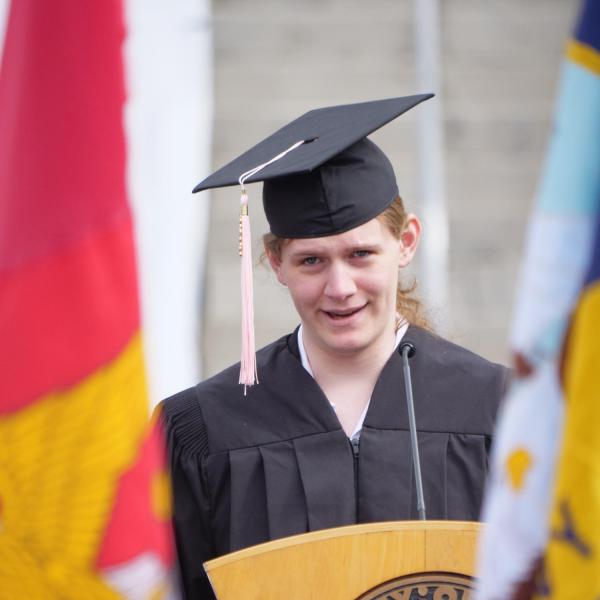 Students, parents, families, faculty, staff, guests and leadership celebrate their accomplishments at the commencement ceremony