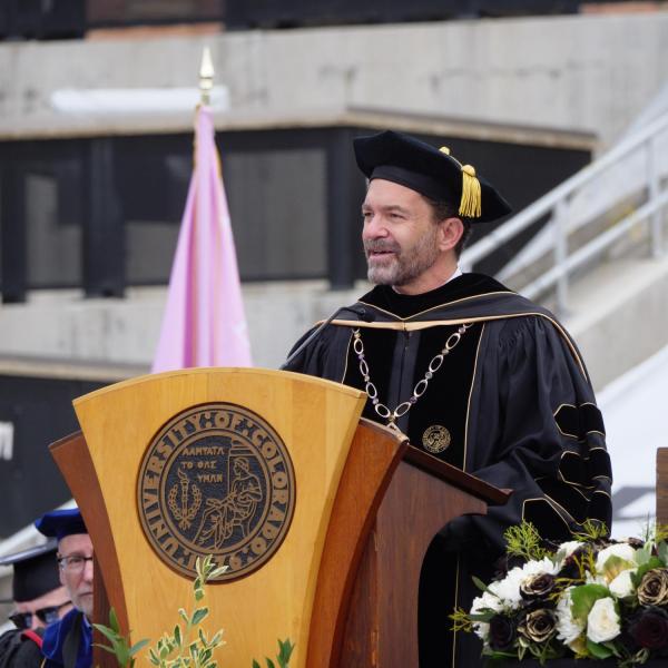 CU President Todd Saliman