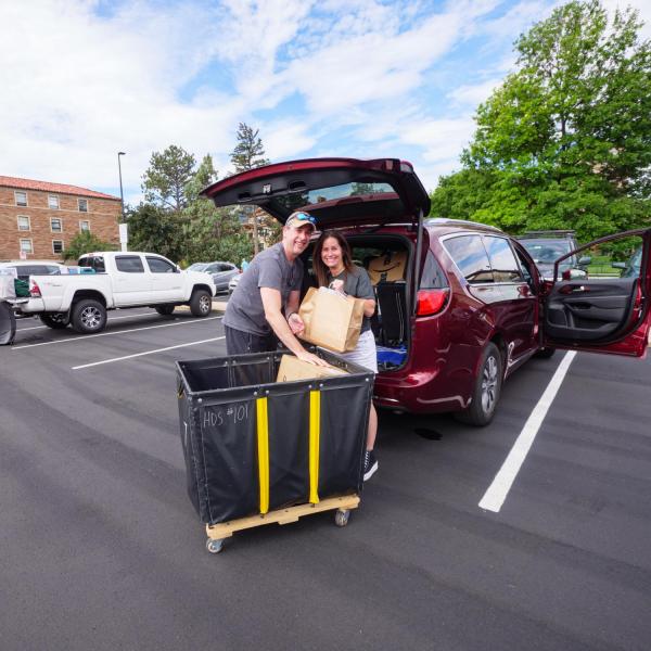 Scenes from move-in 2022