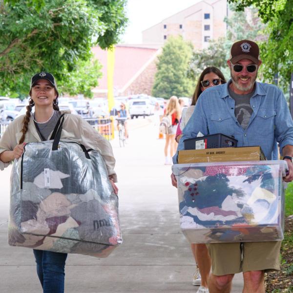 Scenes from move-in 2022