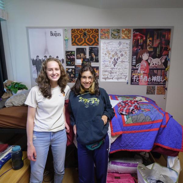 Scenes from move-in 2022