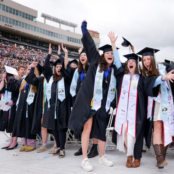 Graduates celebrate