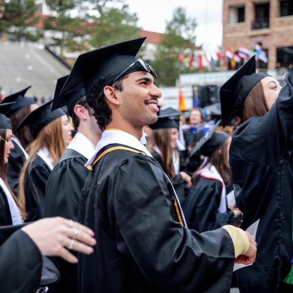 Graduates celebrate