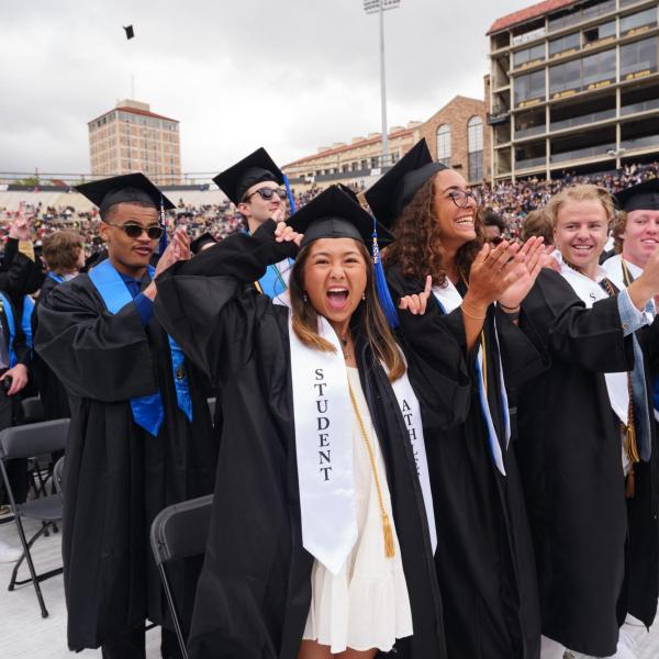 Graduates celebrate