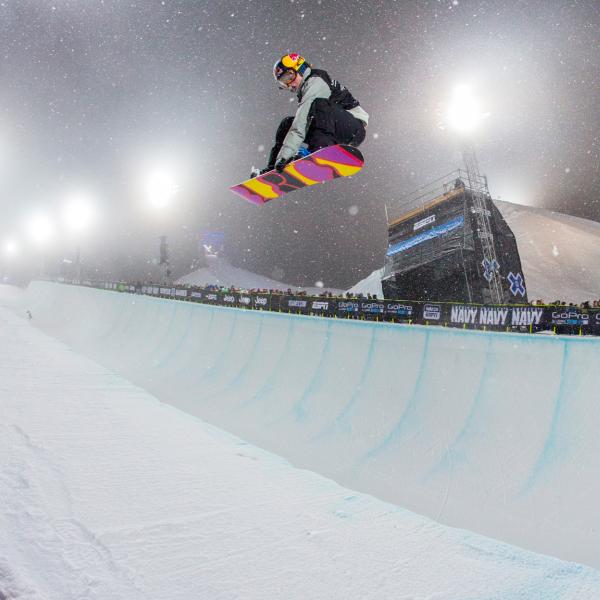 U.S. snowboarder Arielle Gold, 2018 bronze medalist in the halfpipe