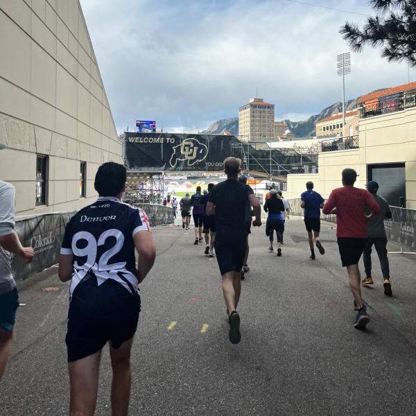First-person view of the race from CU employee Ichigo Takikawa.