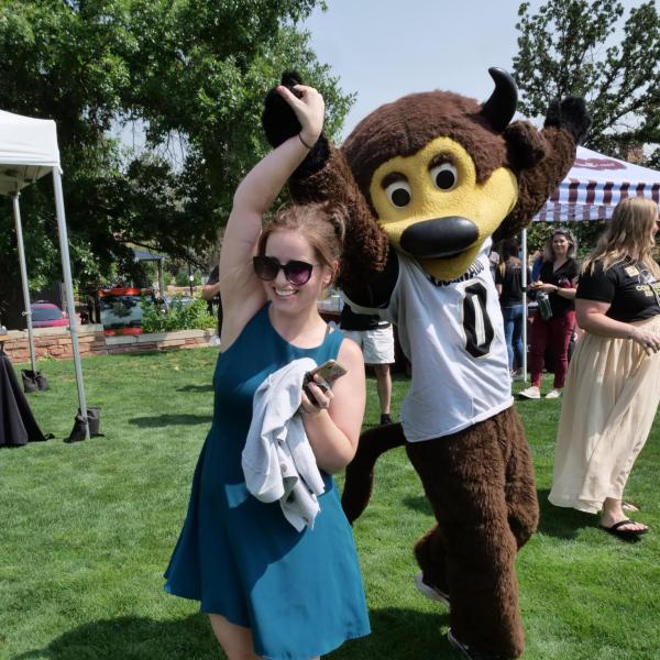 Buffs Back Together faculty and staff appreciation event at CU Boulder.