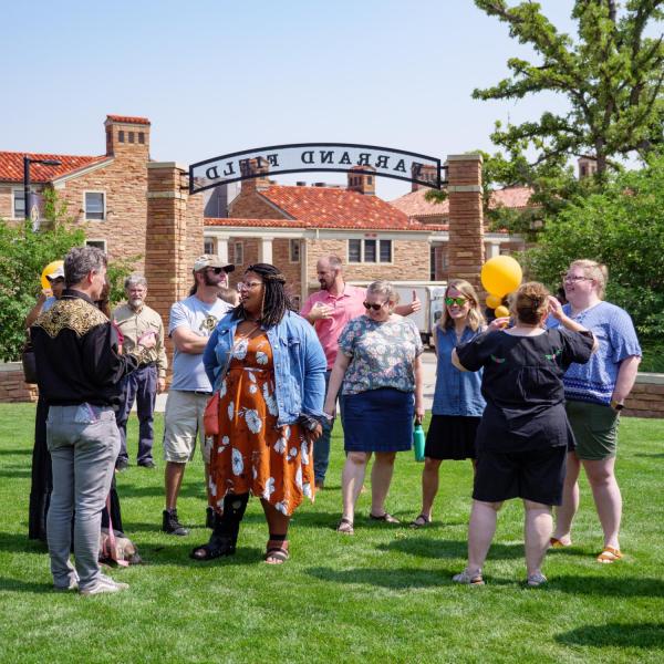 Buffs Back Together faculty and staff appreciation event at CU Boulder.