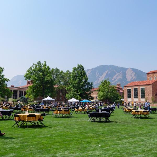 Buffs Back Together faculty and staff appreciation event at CU Boulder.