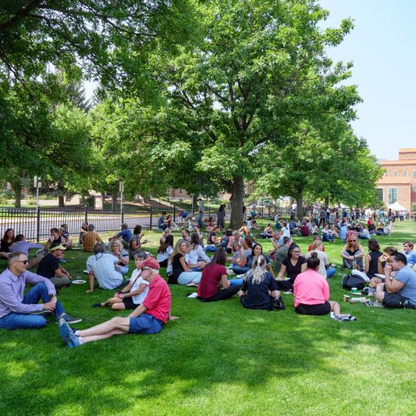 Buffs Back Together faculty and staff appreciation event at CU Boulder.