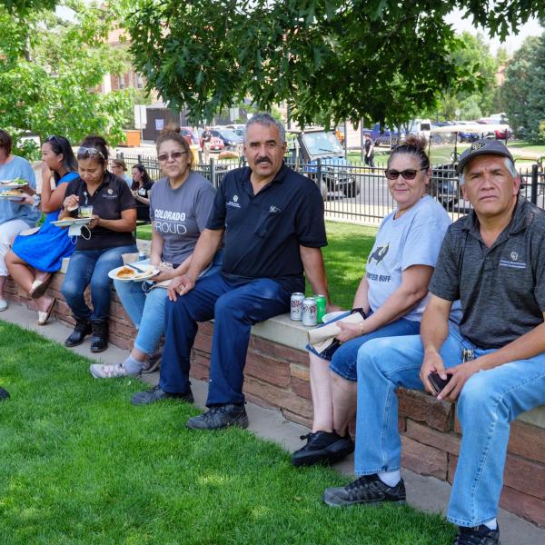 Buffs Back Together faculty and staff appreciation event at CU Boulder.