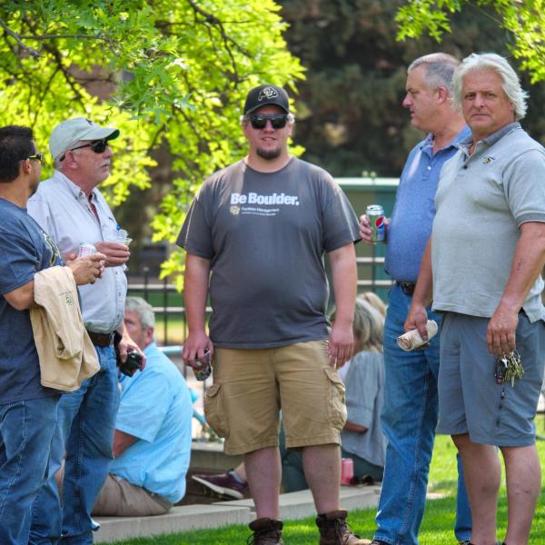 Buffs Back Together faculty and staff appreciation event at CU Boulder.